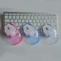 🛍 Креативные ультра-тонкий мышь прозрачный 2,4 ГГц Беспроводной оптическая мышка с подсветкой мышь для портативных ПК мышь беспроводная мышка беспроводная