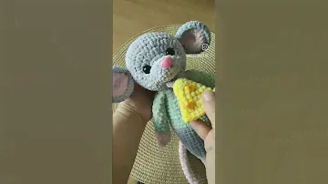 Мышонок #amigurumi #crochet #чтоподарить #амигуруми #мышонок