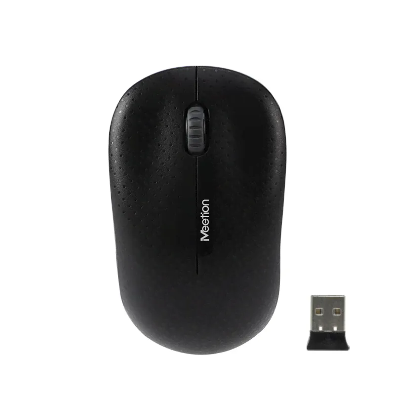 Беспроводная мышь 2.4G MeeTion MT-R545/Black, игровая компьютерная мышка, черная-0