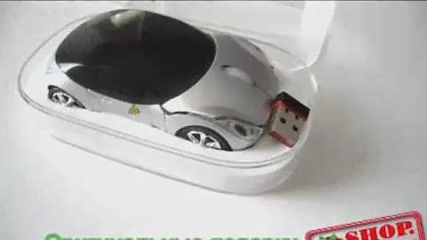 Компьютерная мышка машинка беспроводная