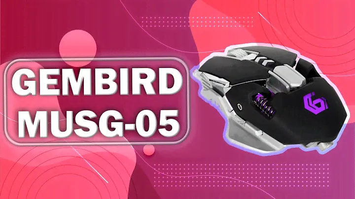 Gembird MUSG-05 - Мышка в стиле Cyberpunk за 16$!