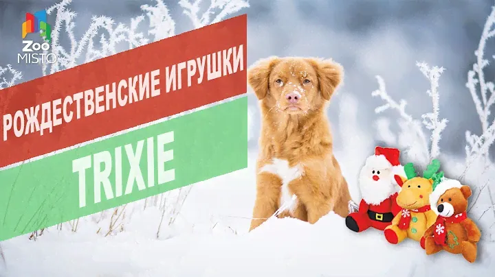 Рождественские игрушки Trixie для собак | Обзор рождественских игрушек Trixie для собак