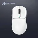 Мышь игровая беспроводная Attack Shark X3 компьютерная Bluetooth + 2.4Ghz usb + проводная мышка для компьютера gaming game wireless mouse белая