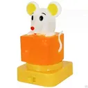 Ночник-светильник BABYLIGHT (GY-8301, (мышка) желтая подставка)