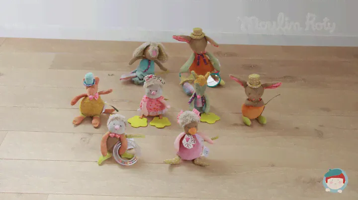Les hochets Tartempois de Moulin Roty by Jeujouet.com !