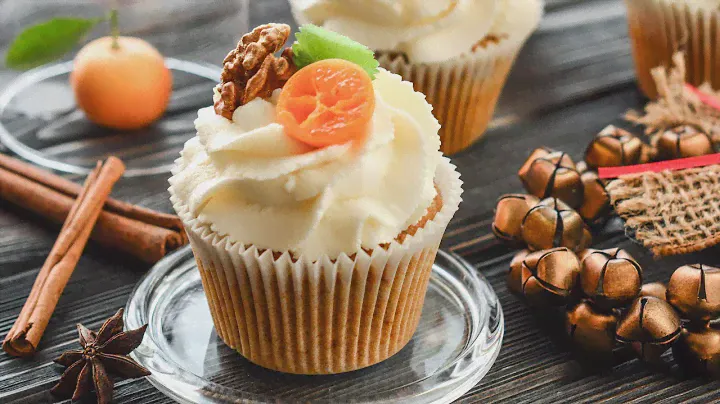 Морковные КАПКЕЙКИ с КРЕМ-ЧИЗОМ ☆ Carrot cupcakes