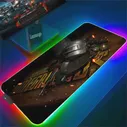 Rgb Pubg мышка с подсветкой Pad аксессуары для геймеров Настольный коврик с проводом для ПК, игровые компьютеры, коврик для мыши, Аниме настольны... (art.: 3920be596bc4a)