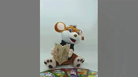Интерактивная игрушка Shantou Мышка Пушистый сказочник коричневая укр  яз  PL 7067A 1